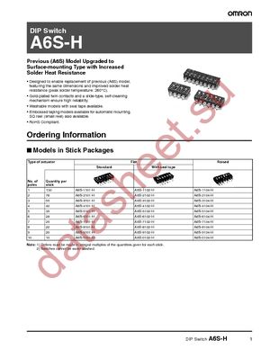 A6S-0102-H datasheet  